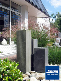 Gartenbrunnen Zink-Art Säulen ZA2