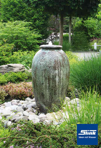 Gartenbrunnen Keramik-Antico
